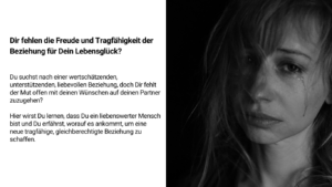 Selbstbewusstsein ausbauen-wertschätzende, respektvolle Beziehung führen- Paarberatung